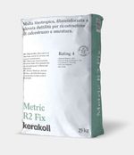 Mortero tixotrópico, fibrorreforzado de elevada ductilidad para reconstrucción de hormigón y muros, Metric R2 Fix de Kerakoll